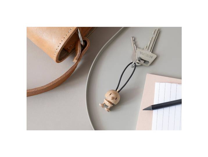 Schlüsselanhänger Hoptimist Nature ABS H 7.5 cm - Schlüsselanhänger
