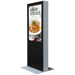 Digitale Infostele doppelseitig 43" mit Bildschirm