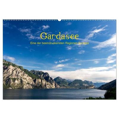 Gardasee / CH-Version (Wandkalender 2027 DIN A2 quer), CALVENDO Monatskalender
