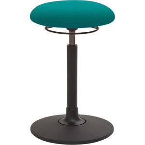 Mayer Fitness-Hocker myMOBILIS, 1166 30320, Pendelhocker, Stoff, petrol