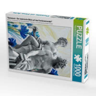 CALVENDO Puzzle Das Element Erde (Ausschnitt), Fontänenrondell | 1000 Teile Lege-Größe 64x48cm Foto-Puzzle für glückliche Stunden