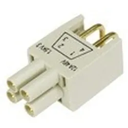 Harting Steckverbinder, Buchse, 09465004400