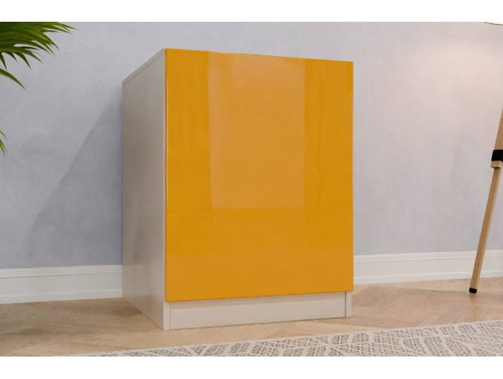 Standcontainer nach Maß - RAL 1004 Goldgelb - 80x60x67cm - Individuell konfigurieren