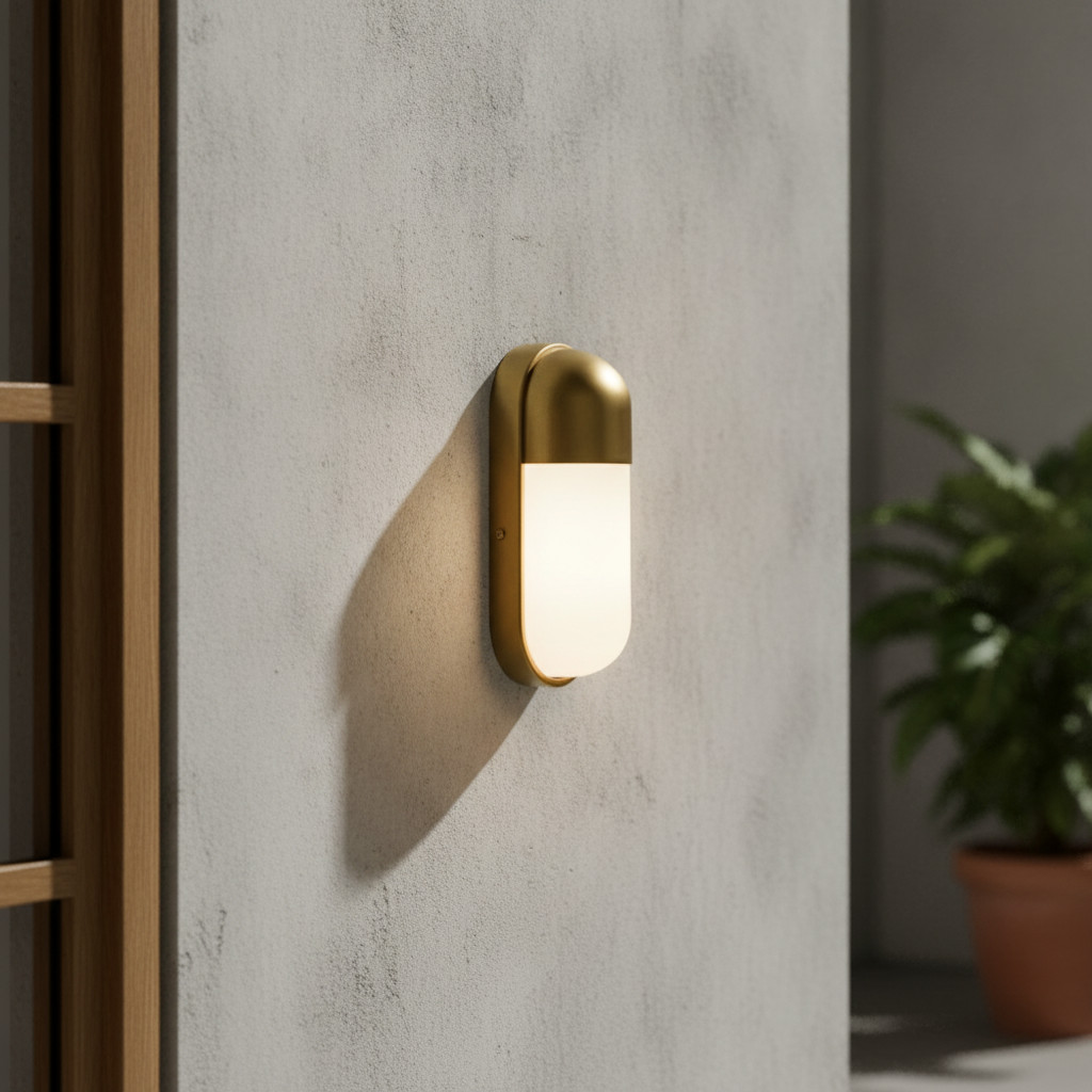 Lyora Wandlamp Arrow goud