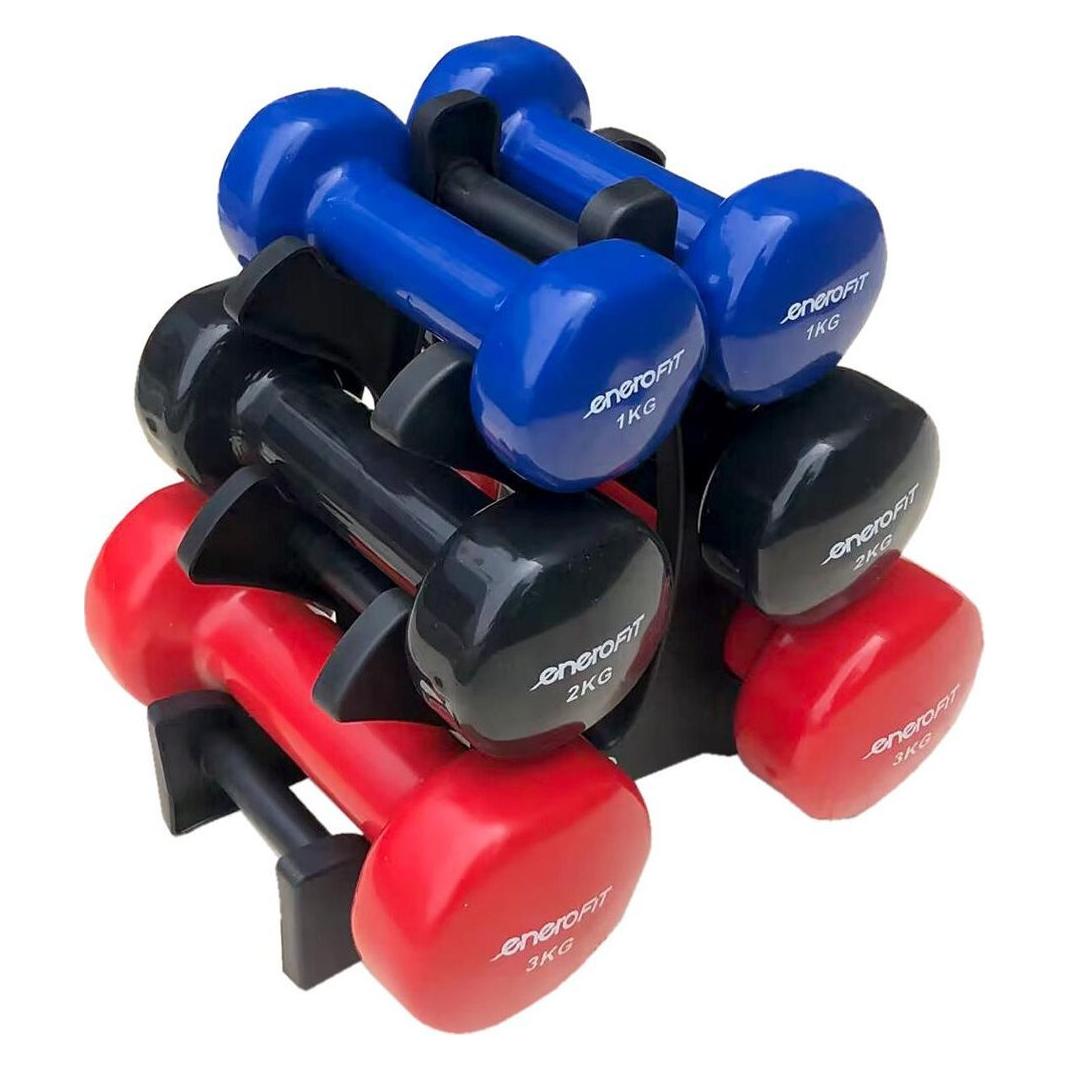 Eb Fit Zestaw Hantli Vdb 12kg Stojak Choinka Enero Fit (5907637337828)