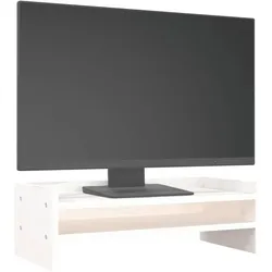 vidaXL Lachenried, Monitor Erhöhung, Weiss