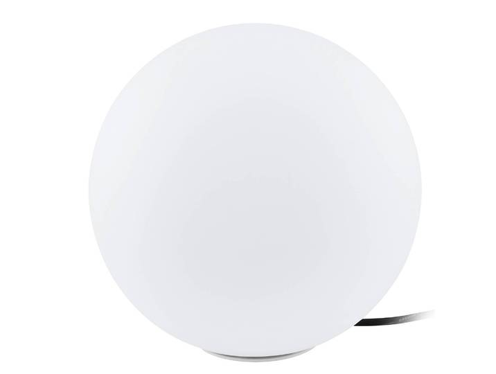 Borne éclairage extérieur Monterolo Ø 30cm Blanc