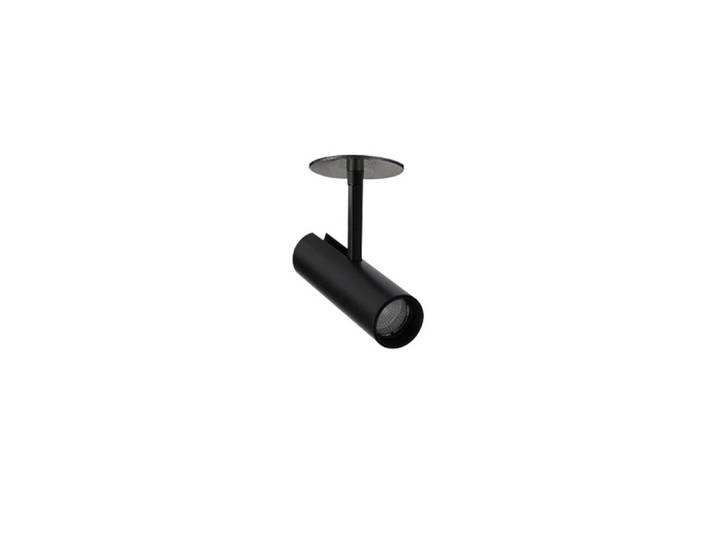 Spot encastré LED Tube Slim, 2700K, à intensité variable, noir - Antidark - Cuisine - Aluminium