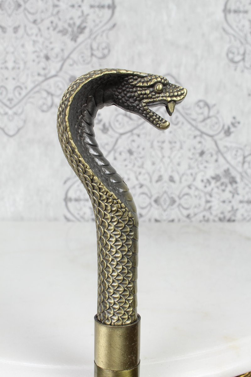 Aluminium Wandelstok Cobra voor volwassenen, 94 cm