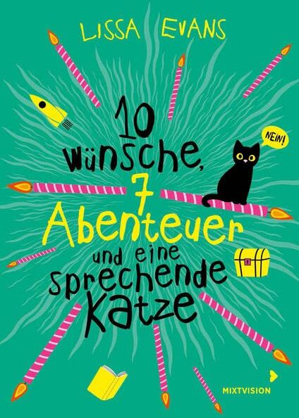 Lissa Evans - Zehn Wünsche, sieben Abenteuer und eine sprechende Katze: Magische Geschichte für Kinder ab 9 Jahren - Preis vom 12.10.2026 11:37:12 h