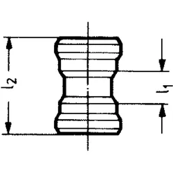 Möck Doppelmuffe DN 40