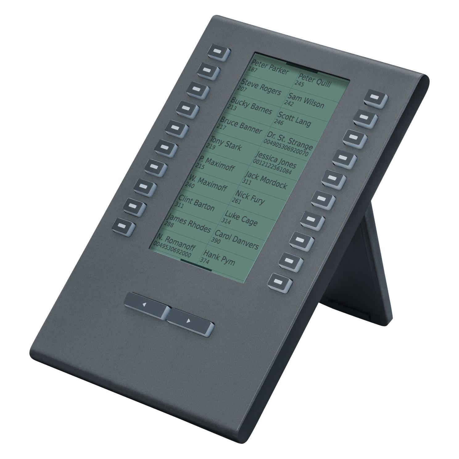 Auerswald COMfortel D-XT20i - Funktionstasten-Erweiterungsmodul für VoIP-Telefon (90271)