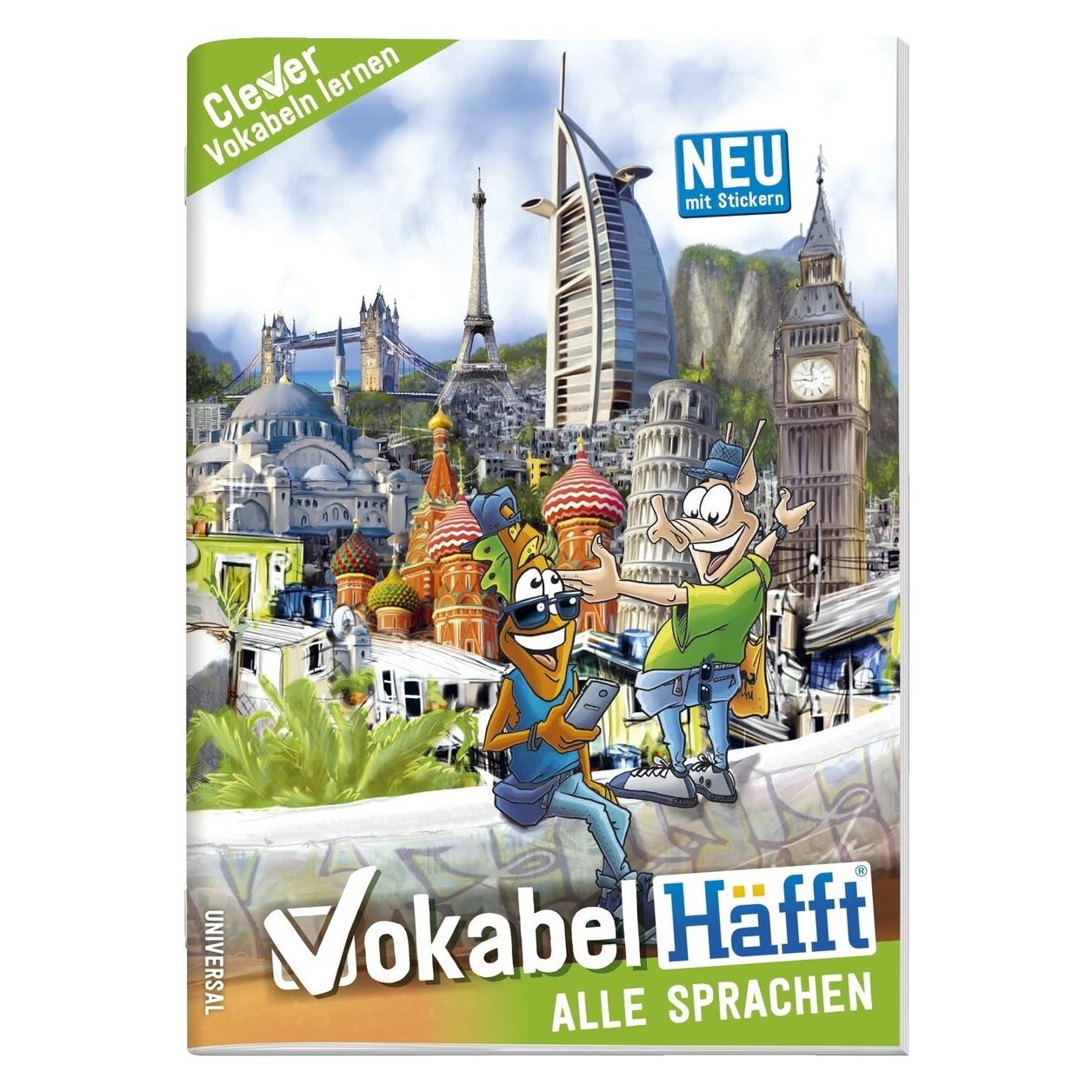 Häfft-Verlag GmbH Vokabelheft A5 Universal (A5, Liniert, Kein Einband) (2156-5)