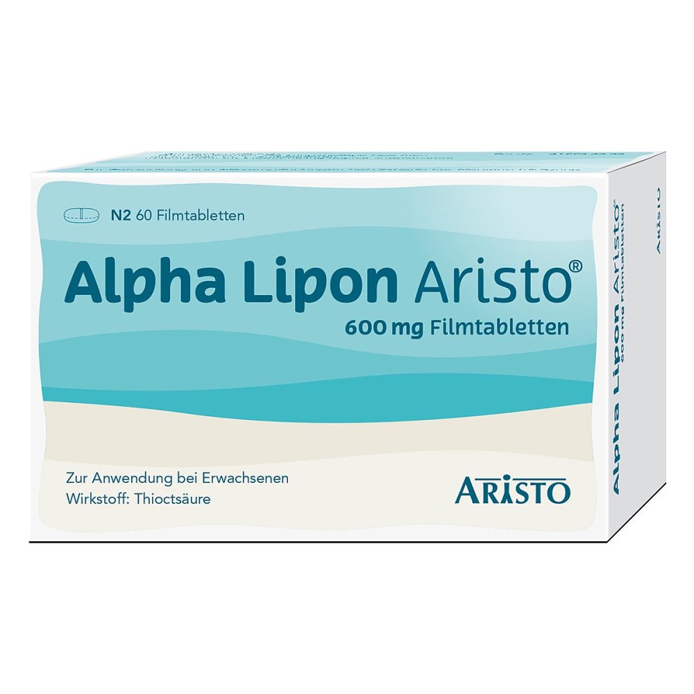 Aristo Pharma GmbH Alpha Lipon Aristo 600mg 06897698