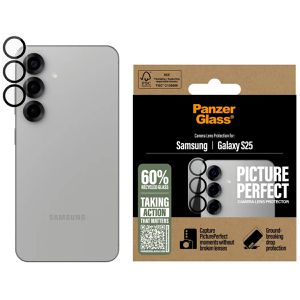 PanzerGlass Kamera-Schutz PicturePerfect, transparent, 1 Stück, aus Hartglas, Vollschutz-Abdeckung, für Samsung Galaxy S25
