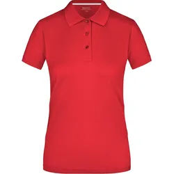 Damen Polo-Shirt High Performance "JN411" - S - red