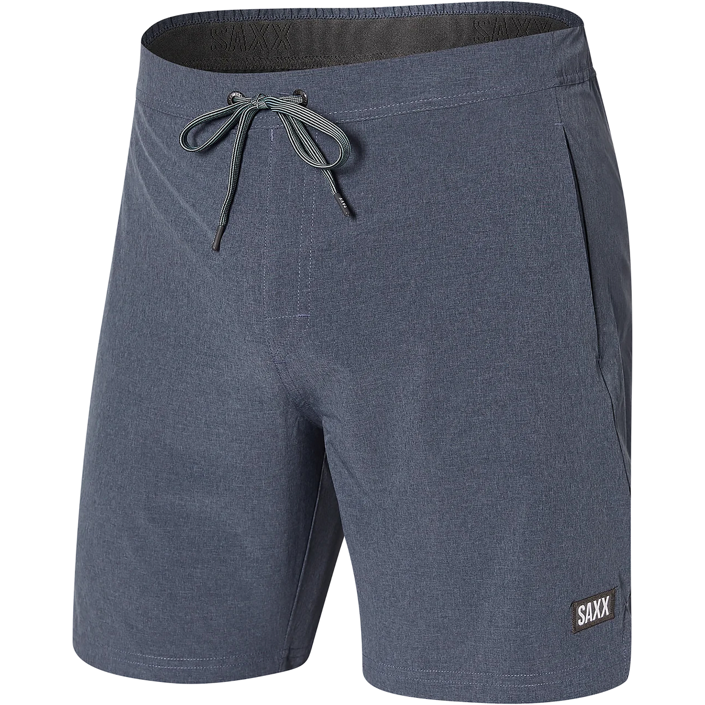 Saxx Underwear Sport 2 Life 2n1 7" Herren Laufhose blau Größe S Trekking