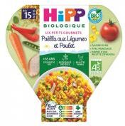 Hipp Paëlla Aux Légumes et Poulet Assiette 250 g Dès 15 Mois - Plat 250 g