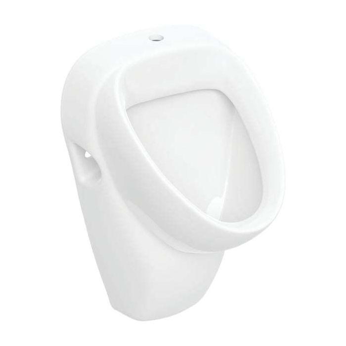 Geberit Aller Urinal 236600000 weiß, Zulauf oben, Abgang hinten/unten