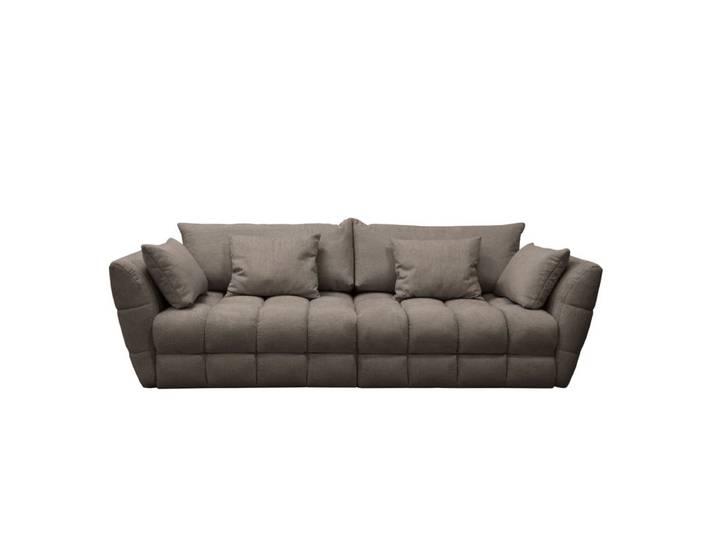 Canapé fixe 4 places CAPSIO coloris beige