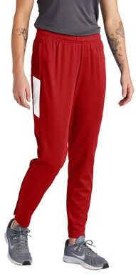 Sport-Tek LPST800 Women's Travel Pant in Deep Red/White size XXL   Polyester