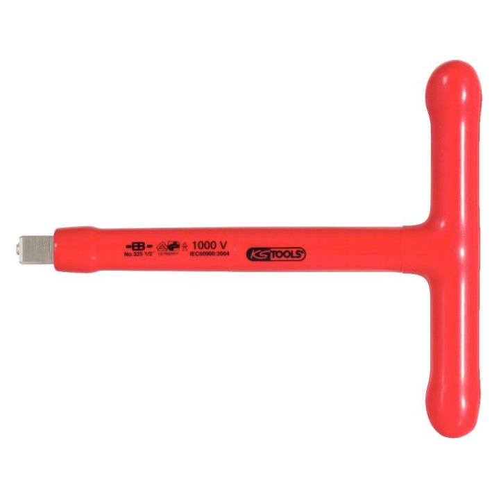 KS Tools 1/2"" Isolierter T-Griff-Aufsteckschlüssel, 200mm (117.1205)
