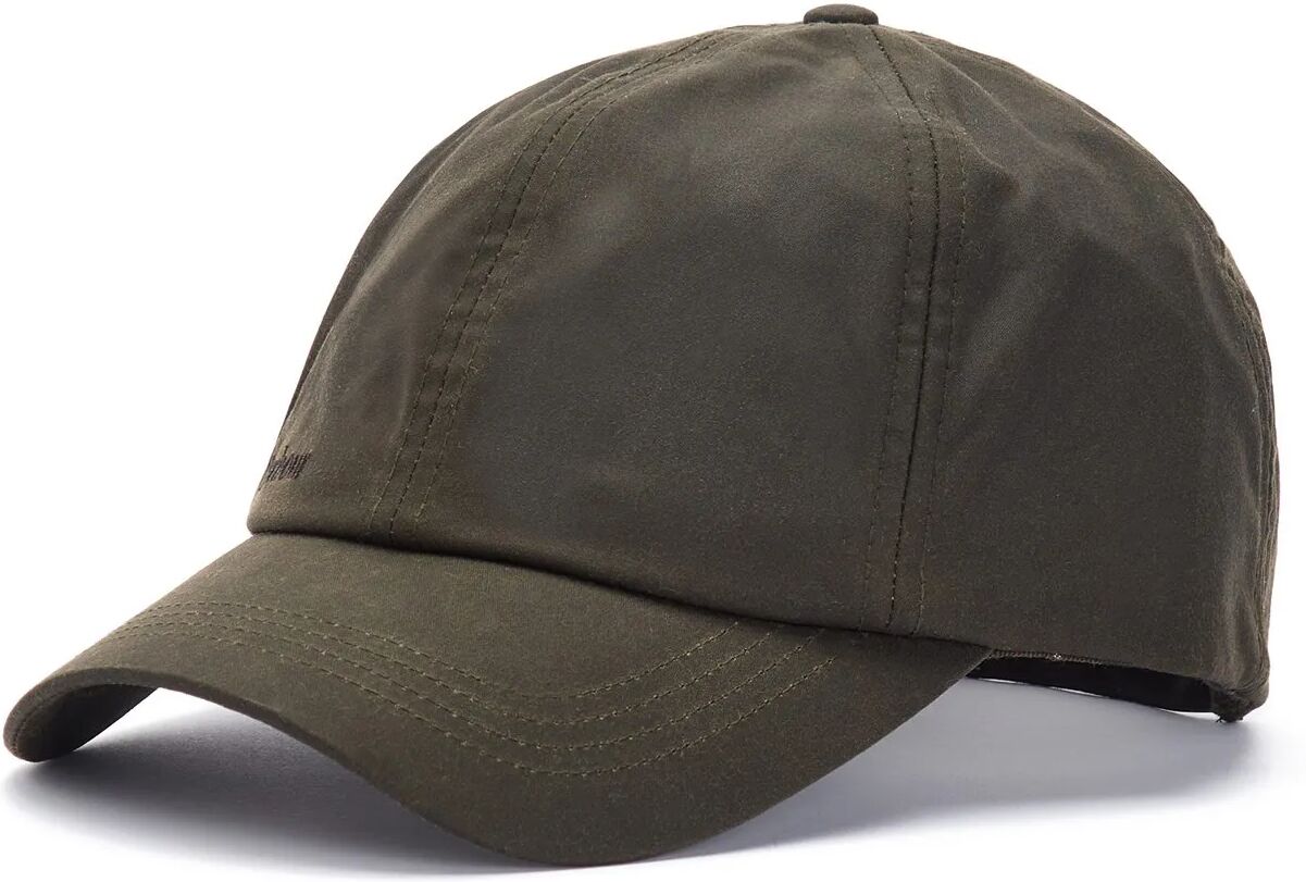 Barbour Casquette Wax Olive taille unique