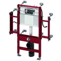 TECEprofil WC-Gerontomodul mit Spülkasten, Sitzhöhe 48 cm, Bauhöhe 1120 mm