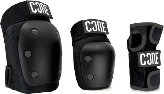 Protektoren Set CORE (L - Schwarz)