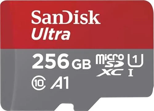 SANDISK MicroSDXC Ultra 256GB + SD-Adapter