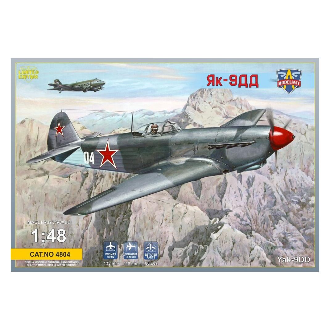 Modelsvit Yak-9DD Long range WWII fighter (MSVIT4804)