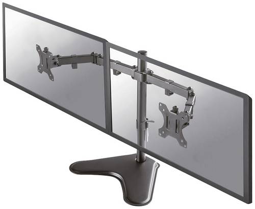 Neomounts FPMA-D550DDBLACK Monitor-Tischhalterung 2 Display(s) 25,4cm (10") - 81,3cm (32") Schwarz Schwenkbar, Rotierbar, Neigbar