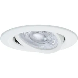 Paulmann, Einbauleuchte, 92420 Nova LED-Einbauleuchte GU10 4.9 W Weiss (matt) (GU10, Aluminium, Kunststoff)