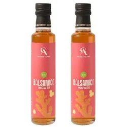 AROMA OLYMP Bio Balsamico mit Ingwer exklusiv bei QVC Inhalt 2x 250ml