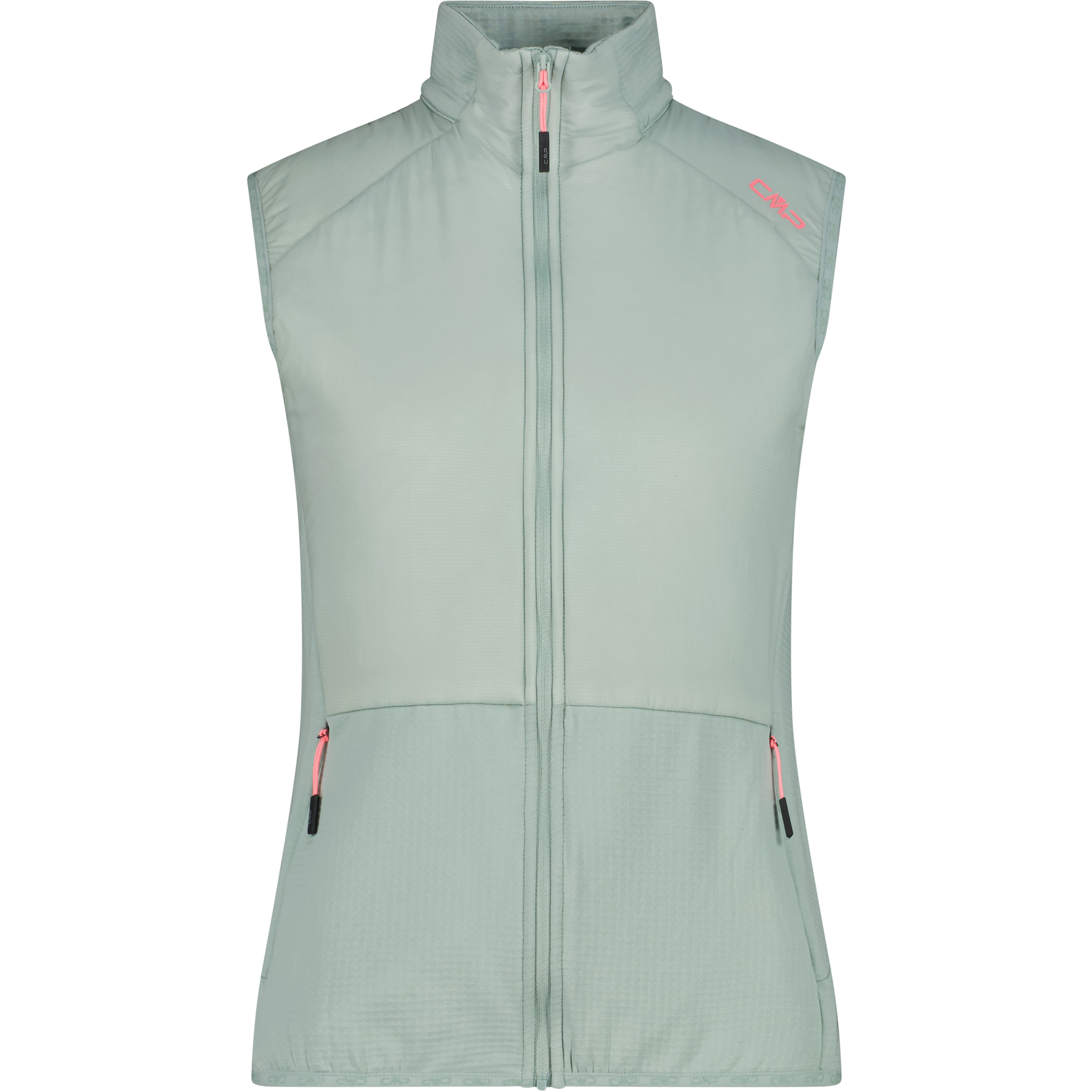 CMP Kildar Hybrid Weste Damen Isolationswesten grau Größe M Trekking Isolierend Merinowolle