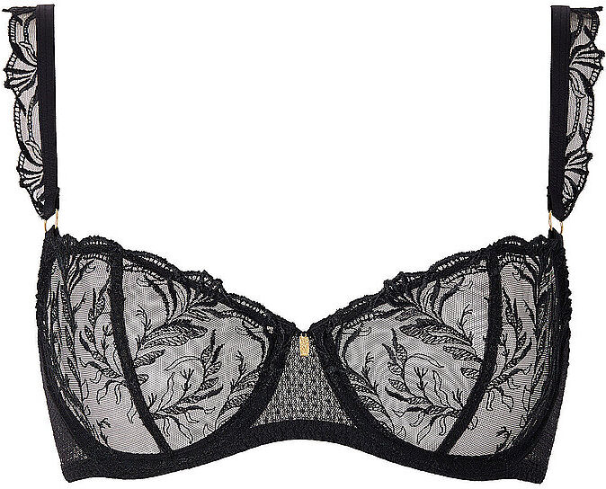 AUBADE BH mit Bügel HIDDEN TREASURE black schwarz   80B 80B