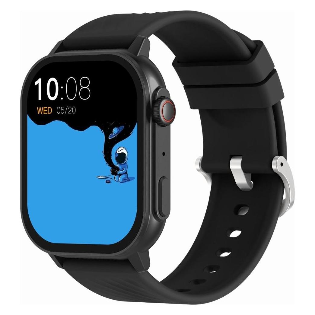 Gravity GT15-1 Smartwatch, schwarzes Silikonarmband + schwarzes Armband (ohne SIM) (49753070)