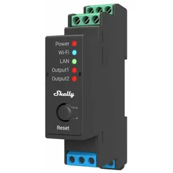 SHELLY Pro 2 WLAN & LAN Schaltaktor Max. 25A BT