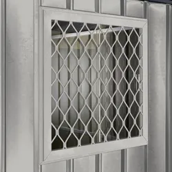 Globel Fenster-Kit 1, silber metallic
