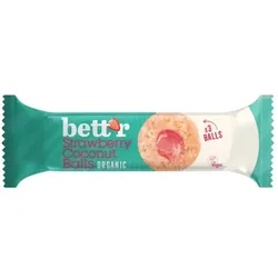 Bett’r Strawberry Coconut Balls bio