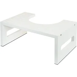 Relaxdays, Hocker, Toilettenhocker (43.50 x 28 x 18.50 cm)
