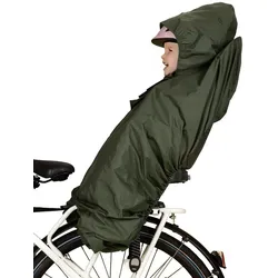 Hamax Kindersitz-Regenschutz Poncho grün