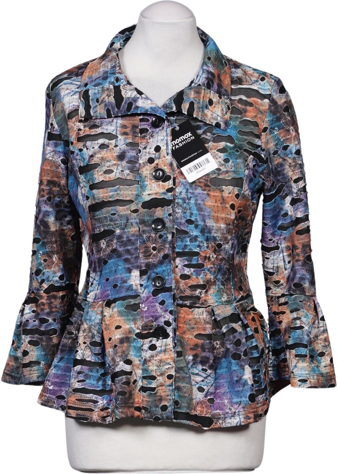 Kriss Trading Sweden Damen Blazer, Mehrfarbig, Gr. S, kein / Etikett - Second Hand