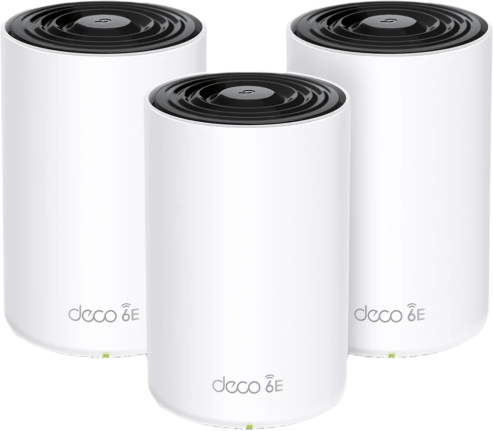 Tp-Link Deco Xe75 Pro Axe5400 Whole-Home Mesh Wi-Fi 6e System (3-Pack)