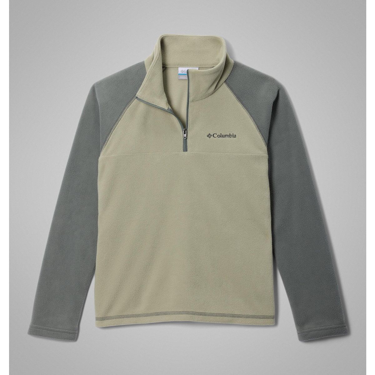 Columbia Boys' Glacial Half Zip Fleece safari, sedona sage (348) XS 155796-1557965-348-XS