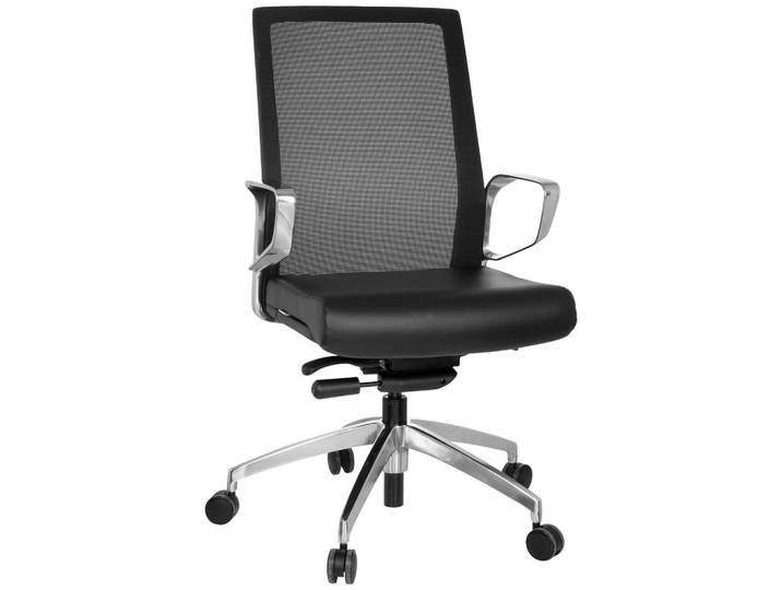 Drehstuhl Provider Net Schwarz ca. 57x110x50cm