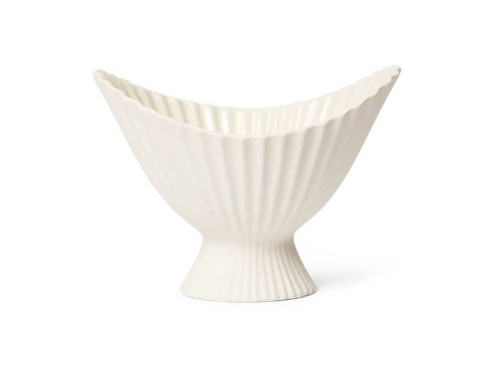 Ferm Living Bol Fountain 19 cm Off-white