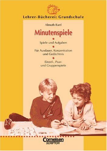 Almuth Bartl - Lehrerbücherei Grundschule - Ideenwerkstatt: Minutenspiele: Spiele und Aufgaben - Für Ausdauer, Konzentration und Gedächtnis - Einzel-, Paar- und Gruppenspiele - Preis vom 16.10.2026 11:41:07 h