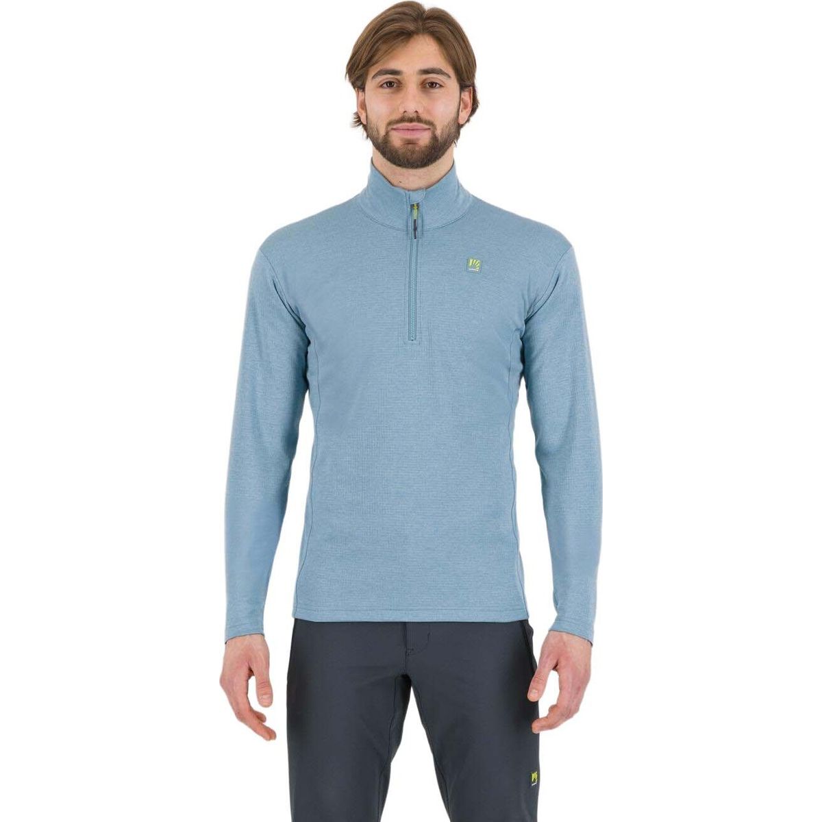 Karpos Pizzocco Half Zip smoke blue (008) L 2500709-008-L