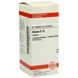 Silicea D 12 Tabletten 80 St